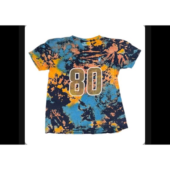 St. Louis Rams Isaac Bruce Hall Of Fame Tie-Dye Tee - Picture 1 of 4